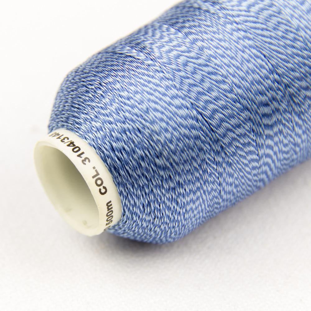 DT73 - D-Twist™ 20wt  Rayon Blue Thread WonderFil
