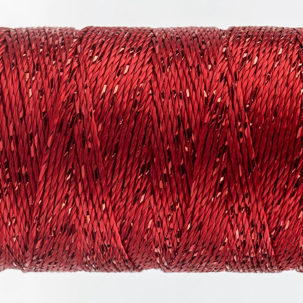 DZ1147 - Dazzle™ Rayon and Metallic Christmas Red Thread WonderFil