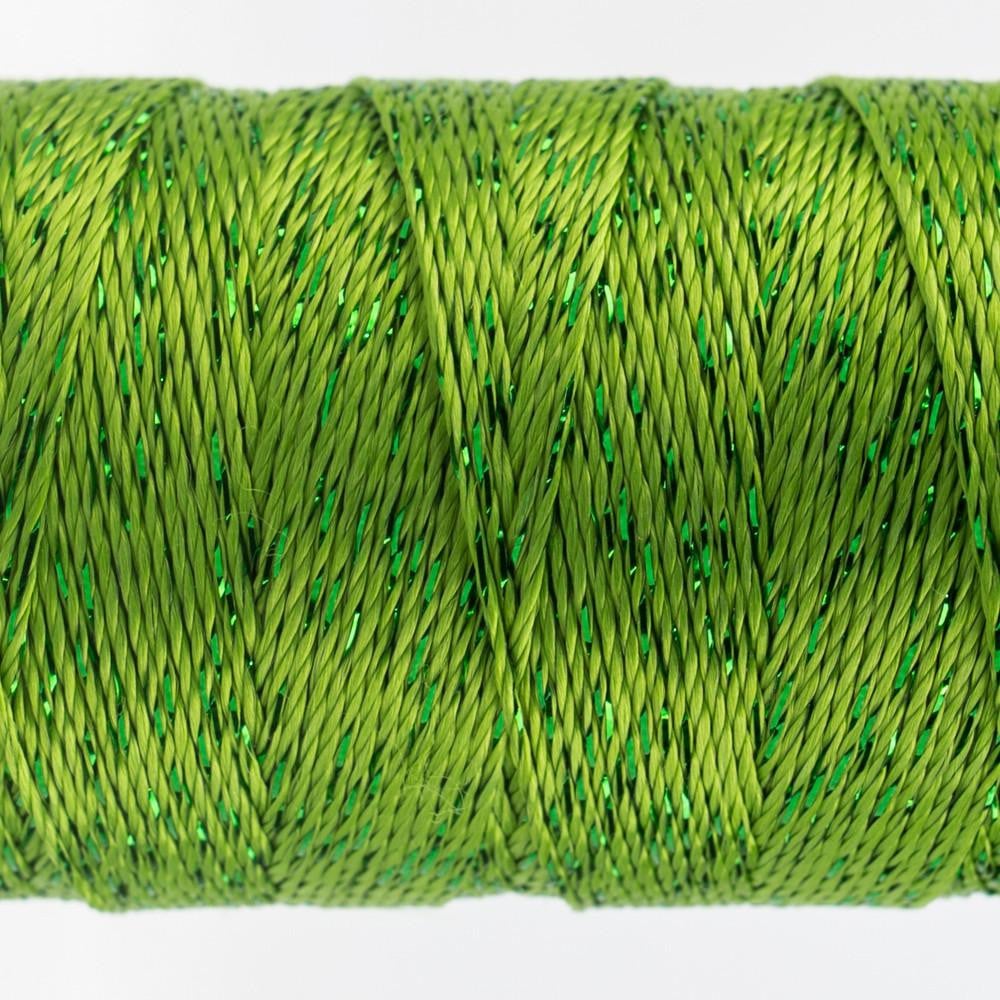 DZ280 - Dazzle™ Rayon and Metallic Grass Green Thread WonderFil