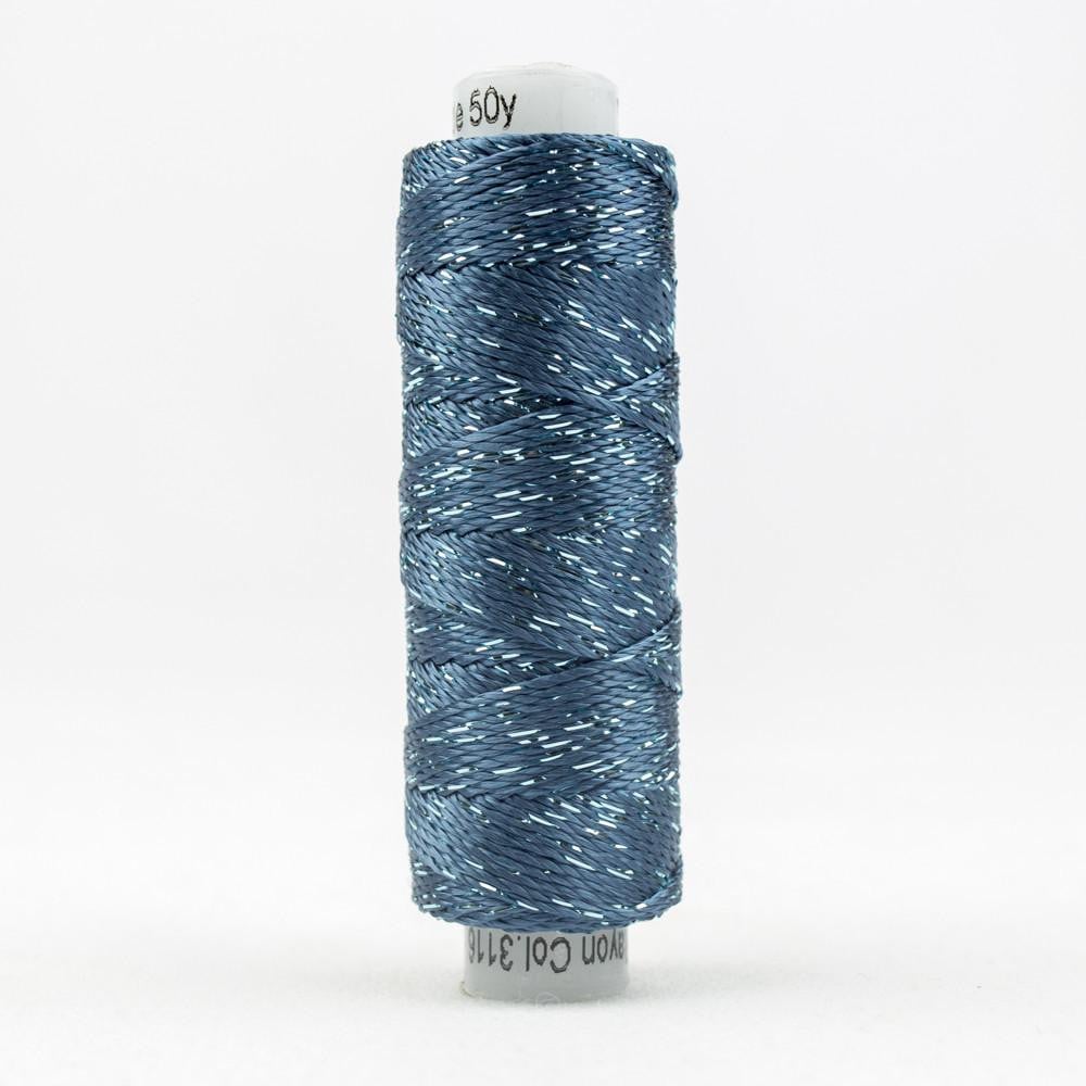 SSDZ3116 - Dazzle™ 8wt Rayon Majolica Blue Thread WonderFil
