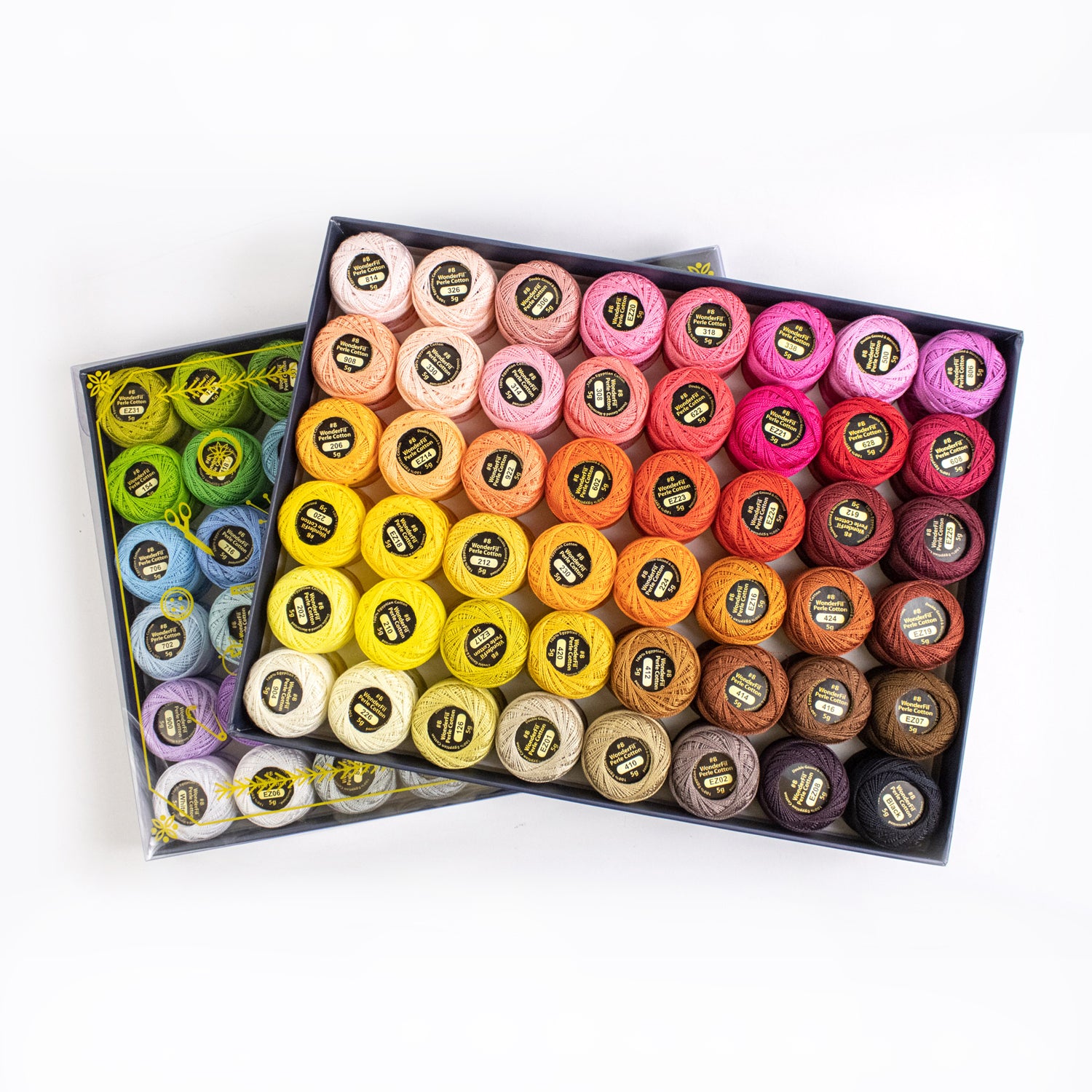 Thread Collector Eleganza™ 8wt Egyptian Cotton Thread: Collector Set (Solid Colours ...
