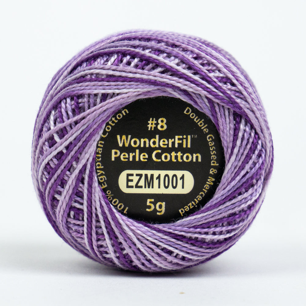 EL5GM-1001 - Eleganza™ 8wt Egyptian Cotton Wisteria Thread WonderFil