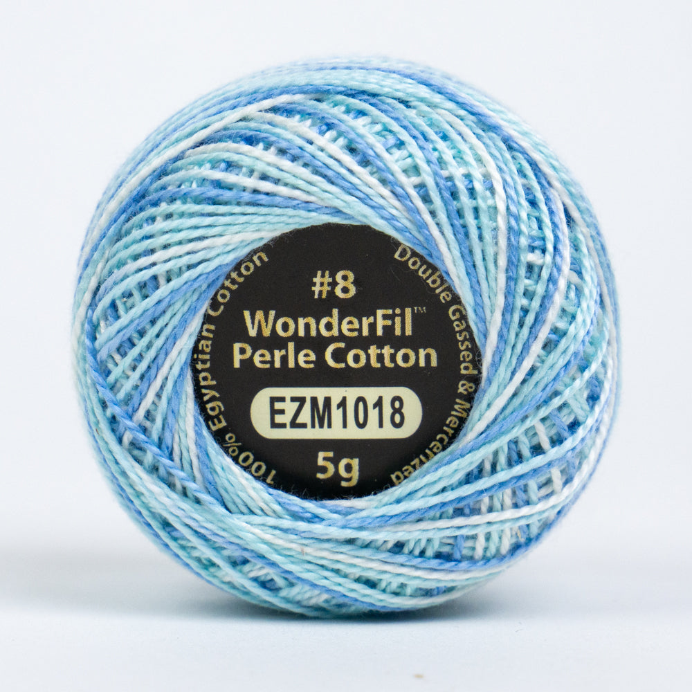 EL5GM-1018 - Eleganza™ 8wt Egyptian Cotton Glacier Thread WonderFil