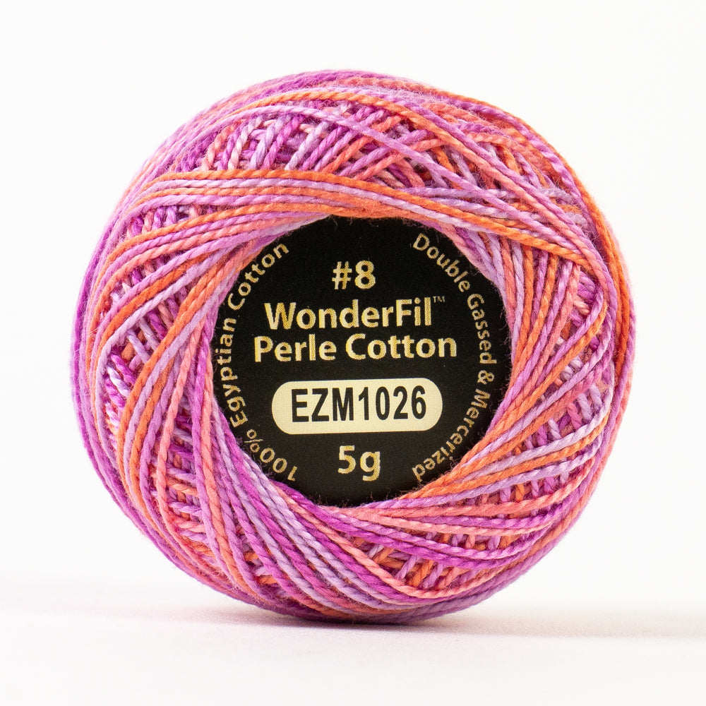 EL5GM-1026 - Eleganza™ 8wt Egyptian Cotton French Macaron Thread WonderFil