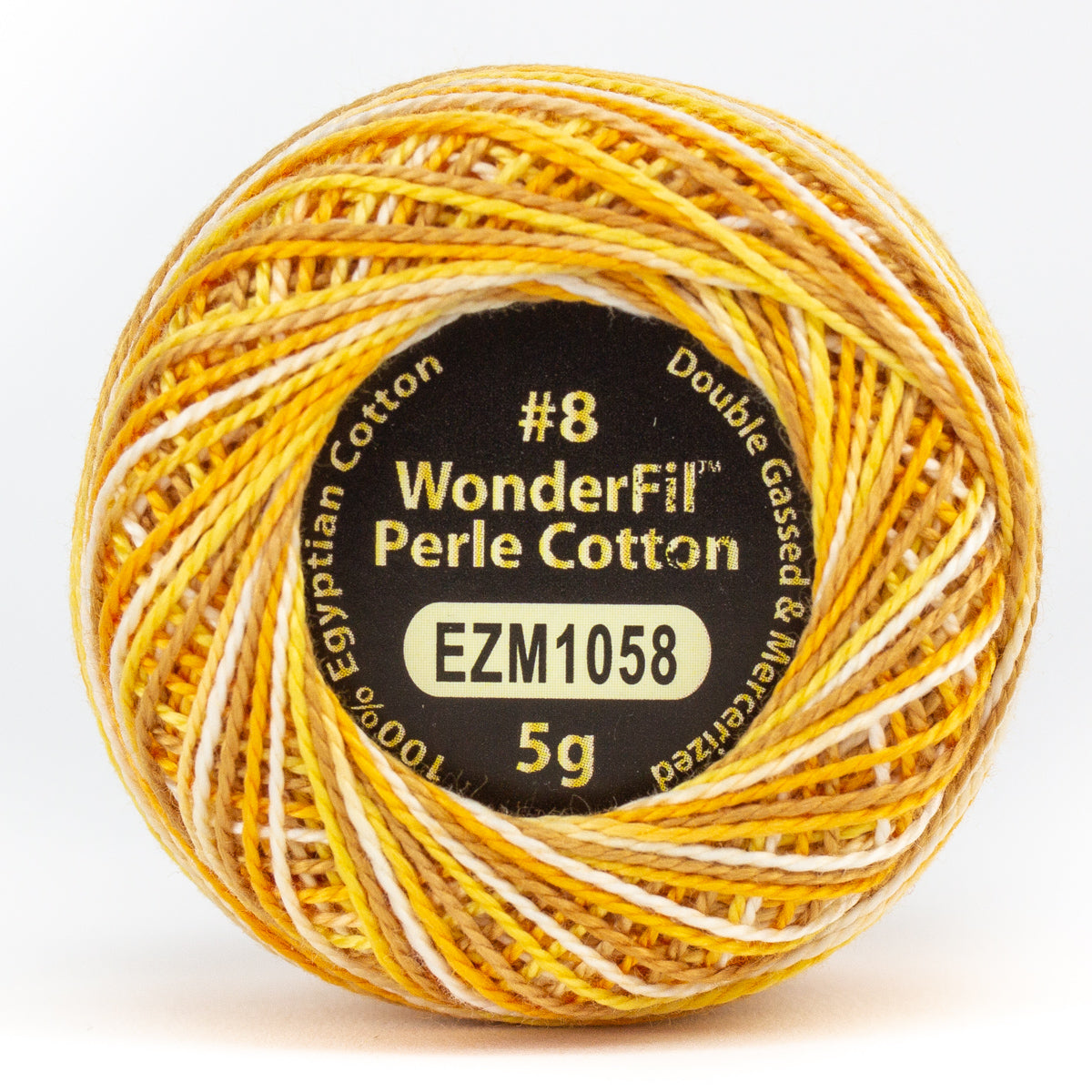 EL5GM-1058 - Eleganza™ Egyptian cotton thread Lemon Meringue WonderFil