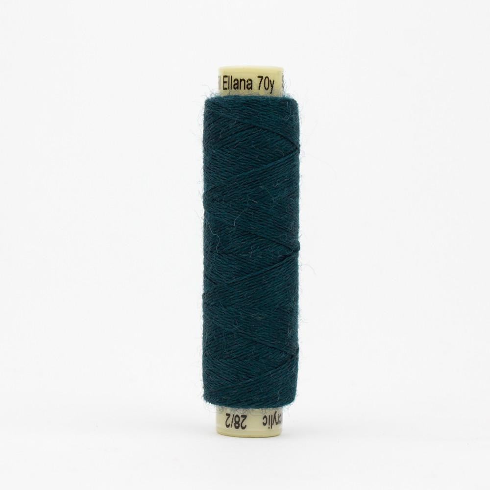 EN60 - Ellana™ 12wt Wool Acrylic Deep Teal Thread WonderFil