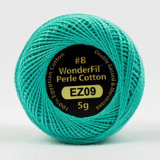 EL5G09 - Eleganza™ 8wt Egyptian Cotton Seafoam Green Thread WonderFil