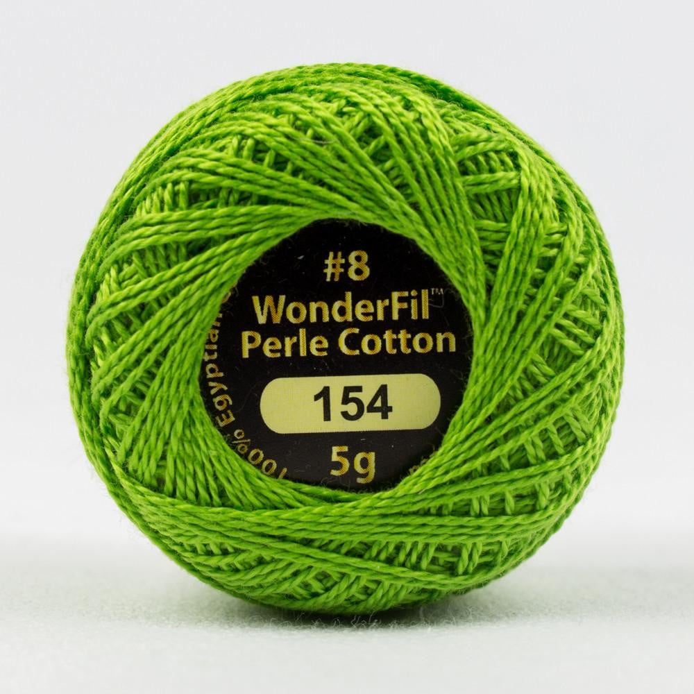 EL5G154 - Eleganza™ 8wt Egyptian Cotton Granny Smith Thread WonderFil