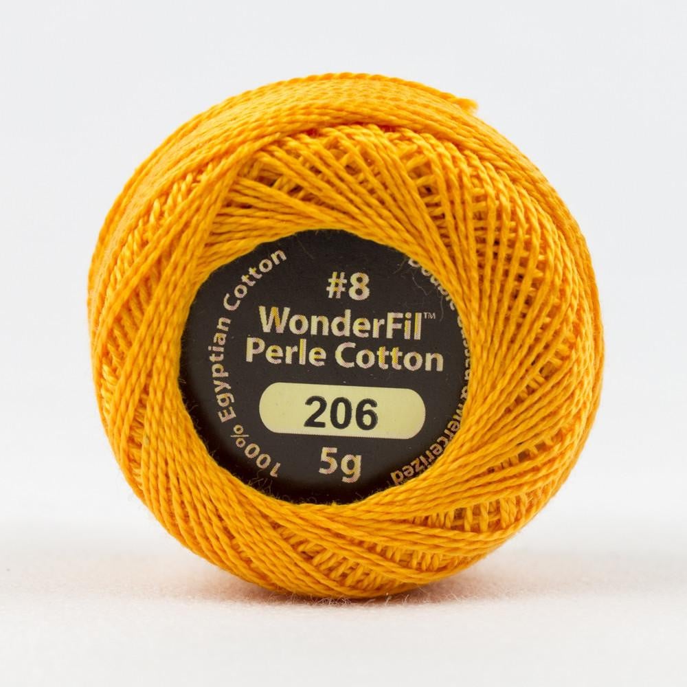 EL5G206 - Eleganza™ 8wt Egyptian Cotton Plump Pumpkin Thread WonderFil