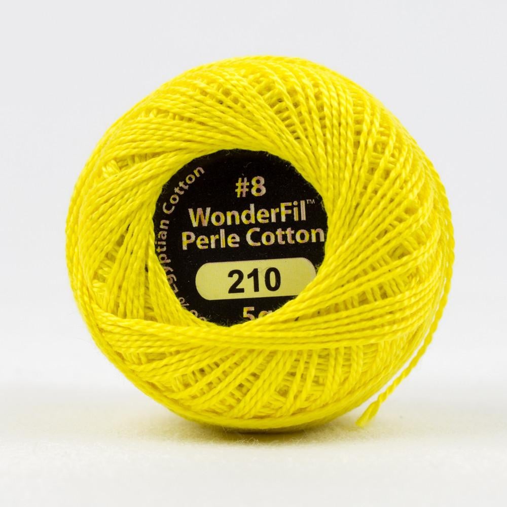 EL5G210 - Eleganza™ 8wt Egyptian Cotton Lemon Peel Thread WonderFil