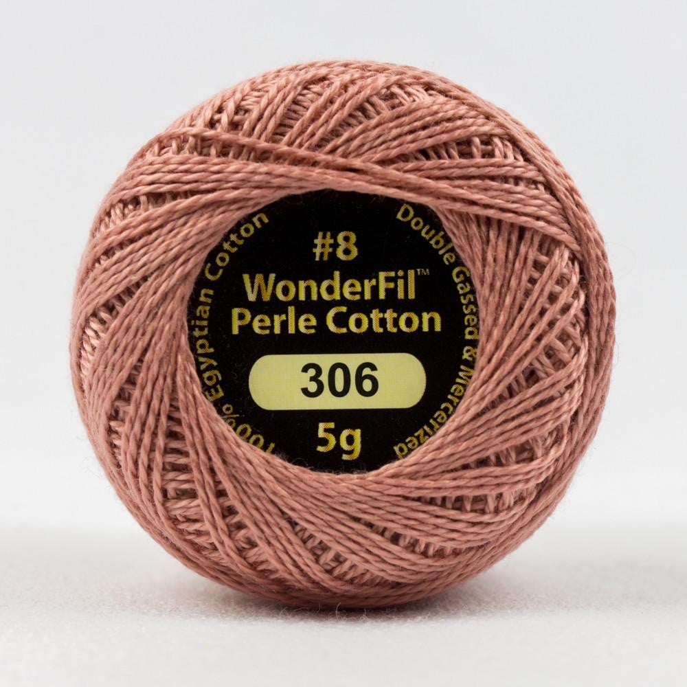 EL5G306 - Eleganza™ 8wt Egyptian Cotton Rosy Tan Thread WonderFil