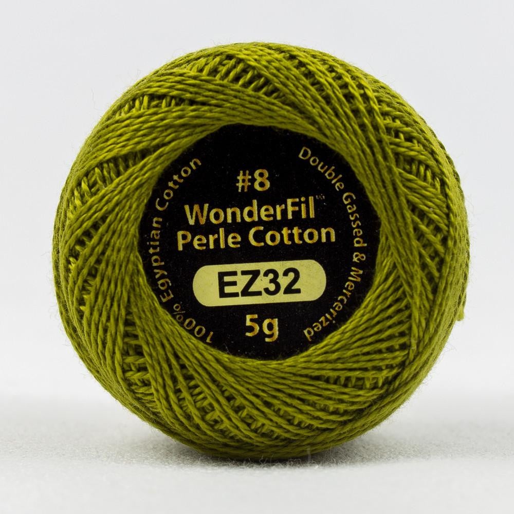 EL5G32 - Eleganza™ 8wt Egyptian Cotton Olive Thread WonderFil