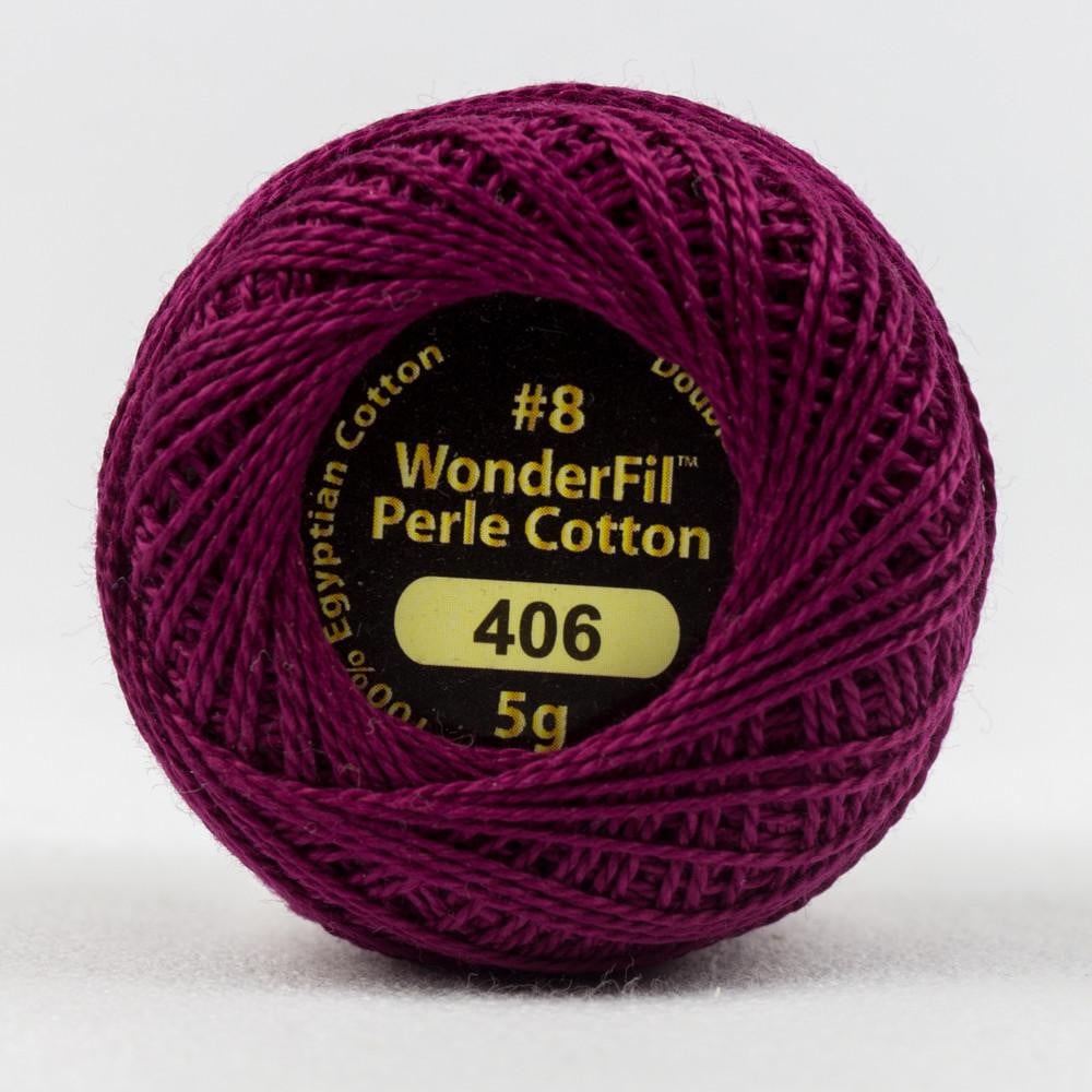 EL5G406 - Eleganza™ 8wt Egyptian Cotton Grape Jelly Thread WonderFil