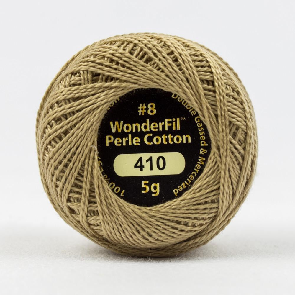 EL5G410 - Eleganza™ 8wt Egyptian Cotton Khaki Thread WonderFil