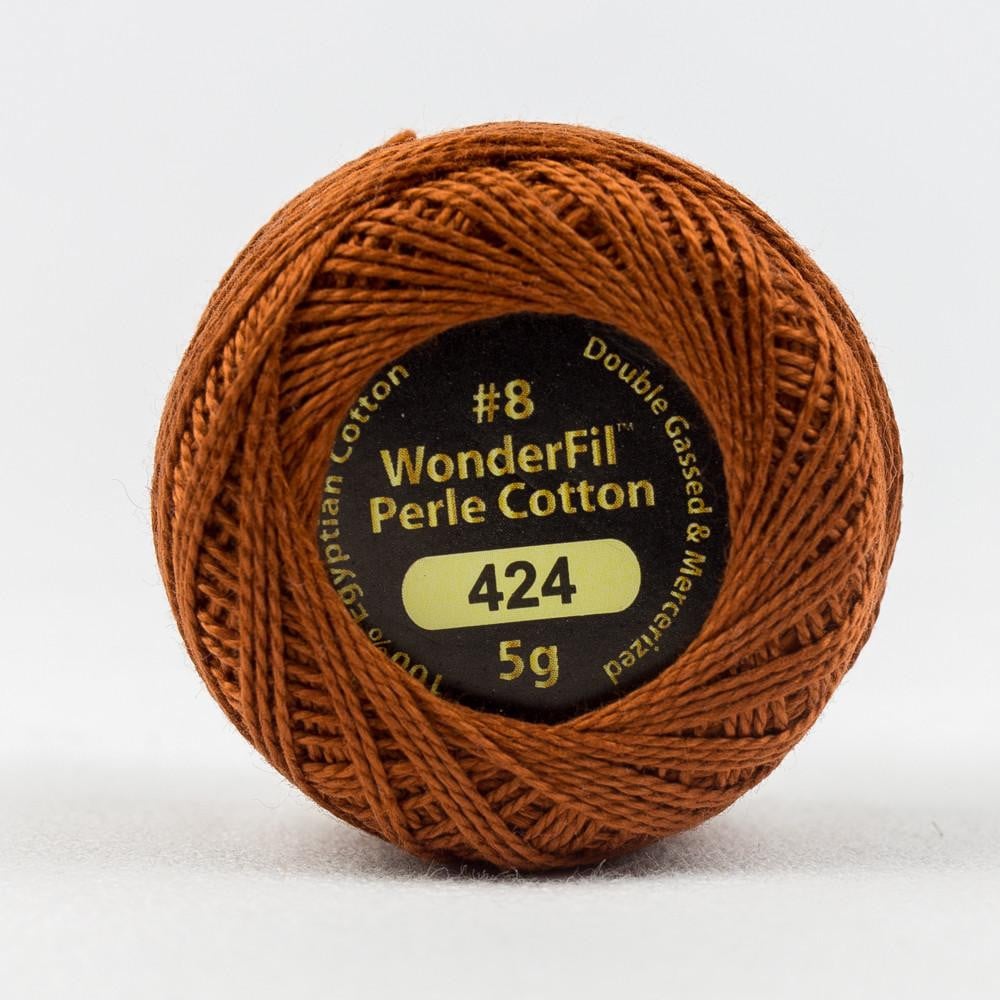 EL5G424 - Eleganza™ 8wt Egyptian Cotton Tawny Owl Thread WonderFil