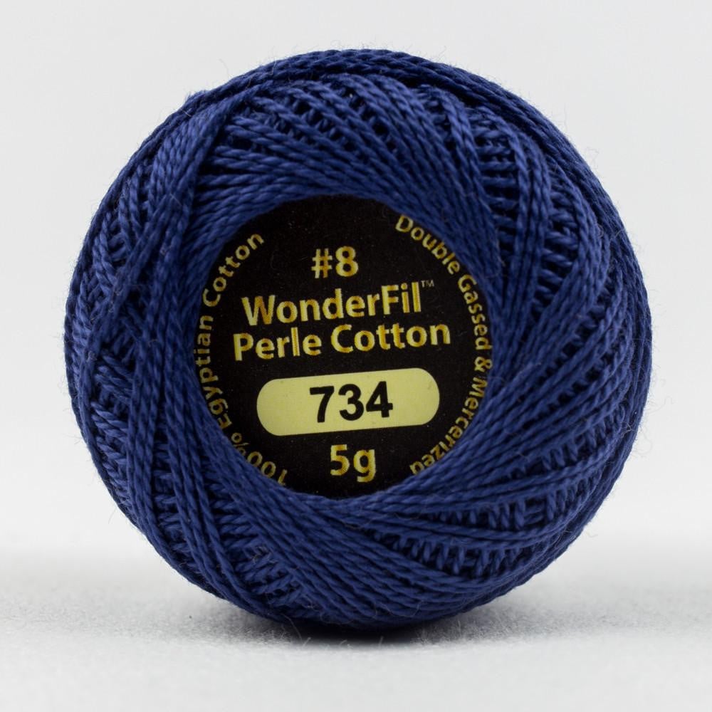 EL5G734 - Eleganza™ 8wt Egyptian Cotton Denim Thread WonderFil