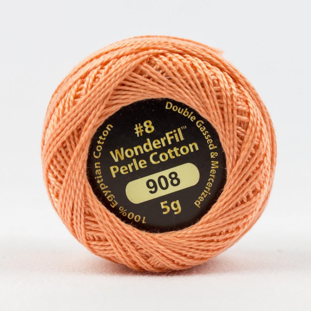 EL5G908 - Eleganza™ 8wt Egyptian Cotton Grapefruit Thread WonderFil