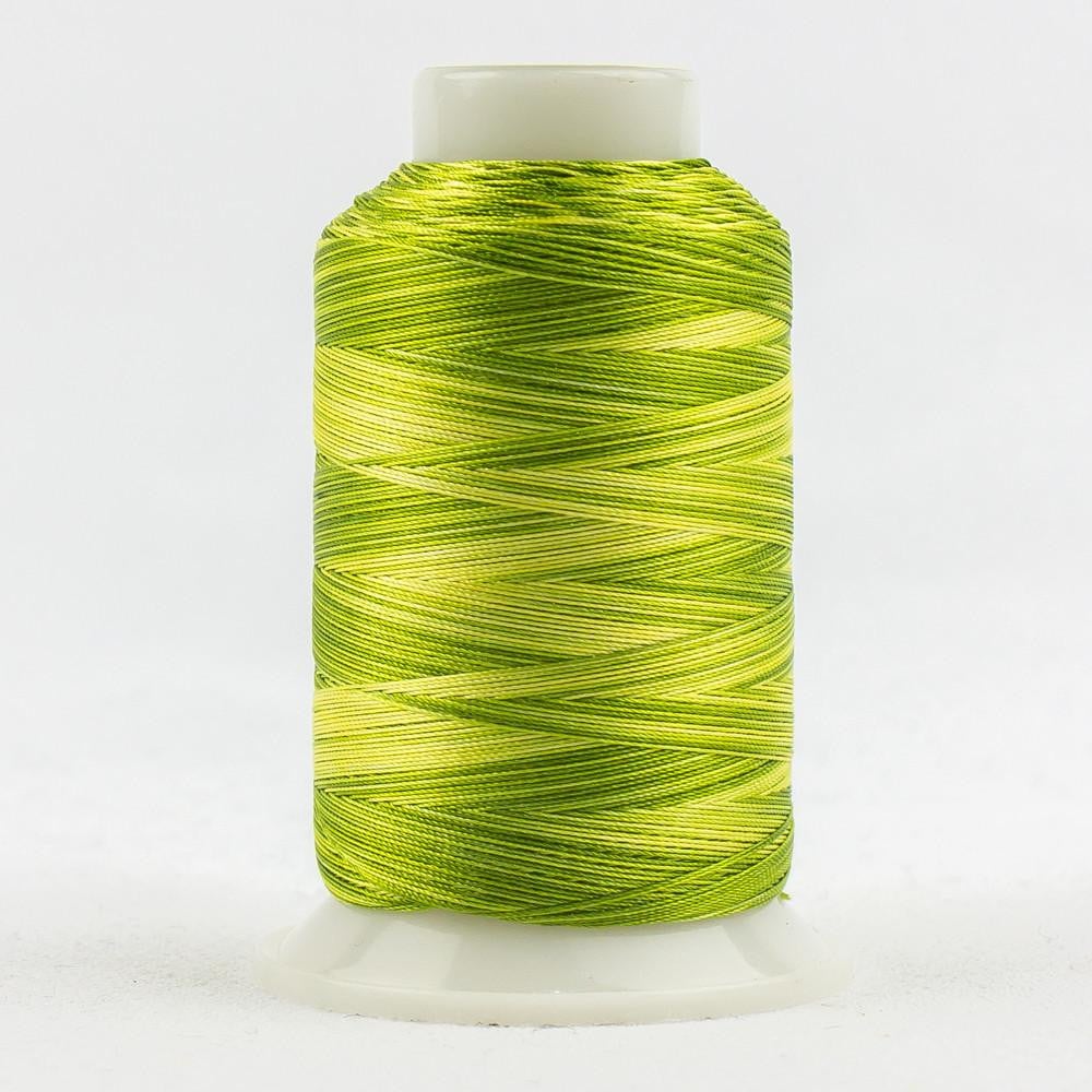 FB13 - FabuLux™ 40wt Trilobal Polyester Hint of Lime Thread WonderFil