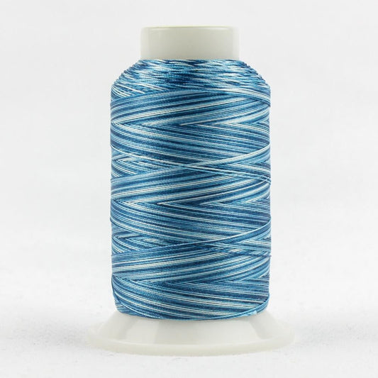 FB14 - FabuLux™ 40wt Trilobal Polyester Blue Heaven Thread WonderFil