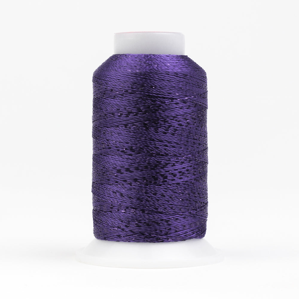 GM5118 - GlaMore™ 12wt Rayon and Metallic Prism Violet Thread WonderFil