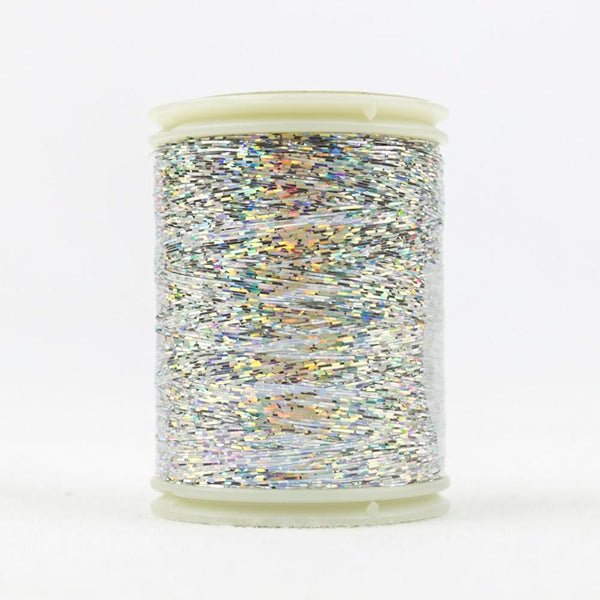 HC8151 - Hologram™ Polyester Slitted Silver Thread WonderFil