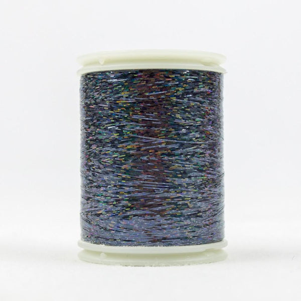 HC8158 - Hologram™ Polyester Slitted Black Thread WonderFil