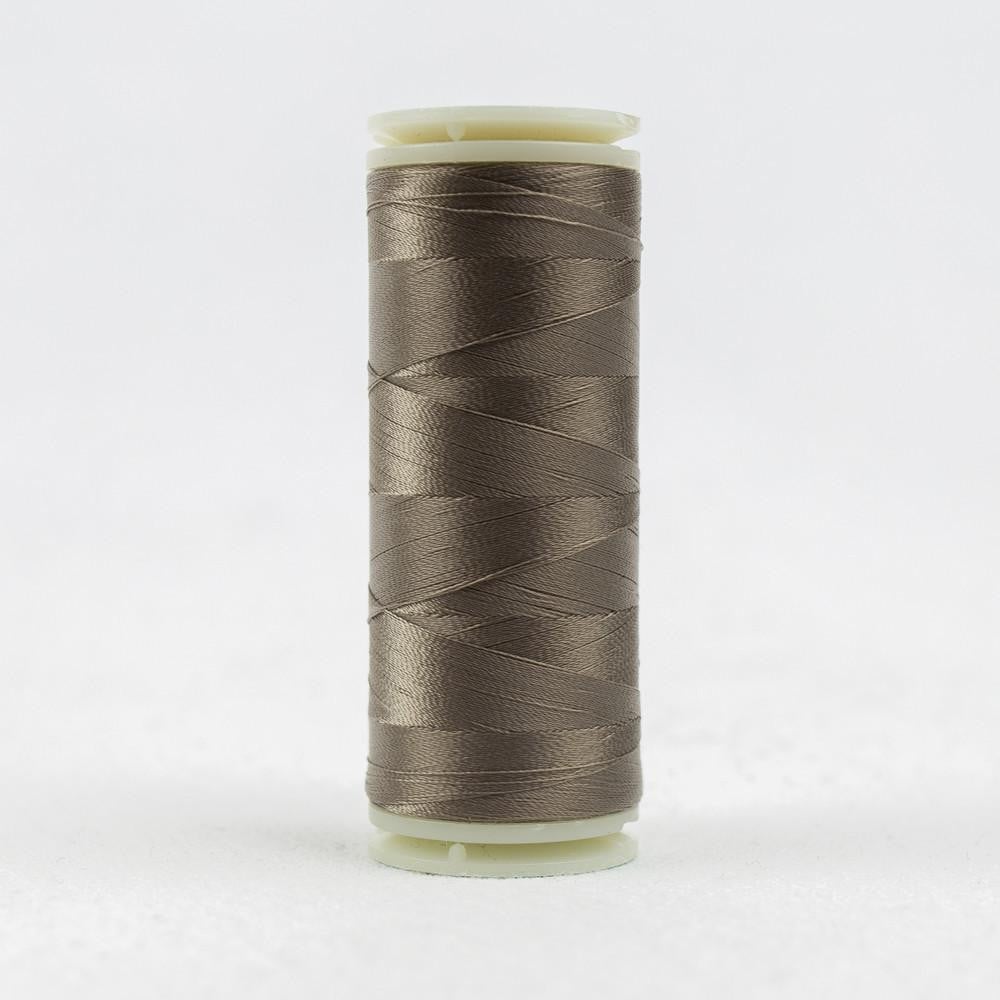 IF114 - InvisaFil™ 100wt Cottonized Polyester Brown Grey Thread WonderFil