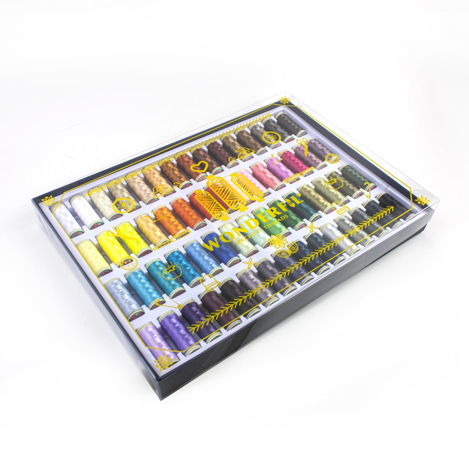 Thread Collector InvisaFil 100wt Cottonized Polyester Thread : Collector Set (400m ...