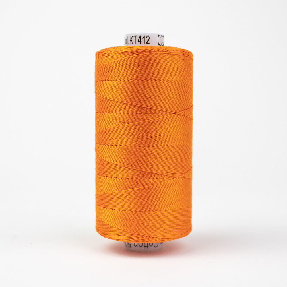 KT412 - Konfetti™ 50wt Egyptian Cotton Thread Pumpkin Patch WonderFil