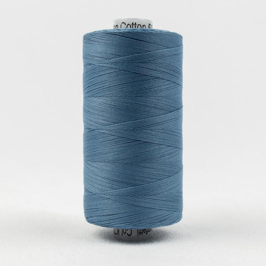 KT600 - Konfetti™ 50wt Egyptian Cotton Blue Thread WonderFil