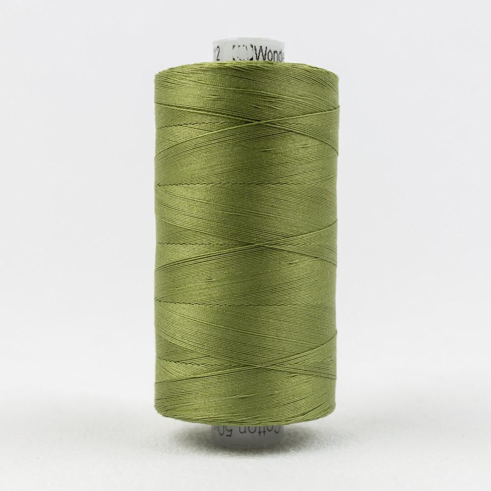 KT612 - Konfetti™ 50wt Egyptian Cotton Olive Green Thread WonderFil