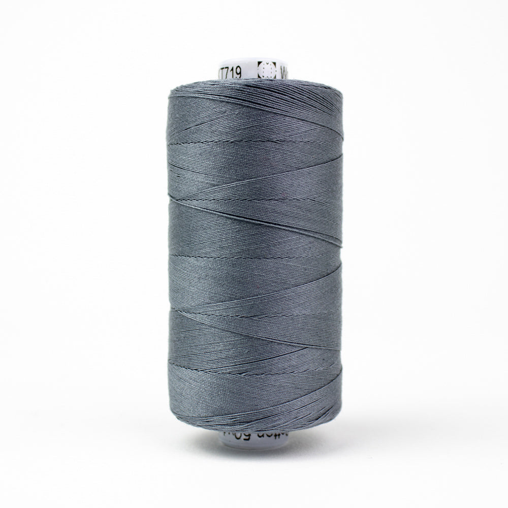 KT719 - Konfetti™ 50wt Egyptian Cotton Thread Slate WonderFil