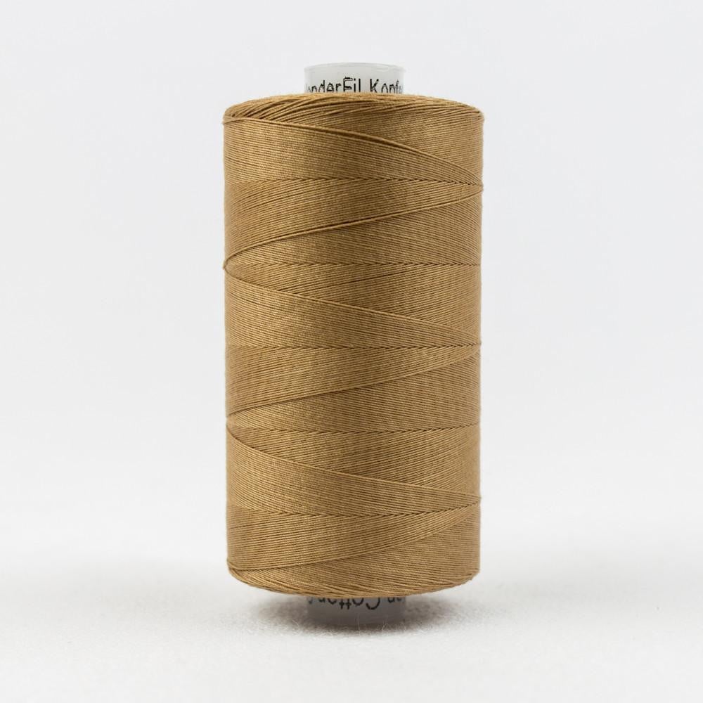 KT810 - Konfetti™ 50wt Egyptian Cotton Warm Brown Thread WonderFil