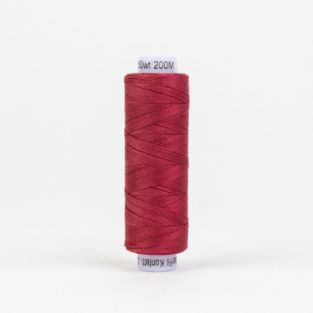 KT305 - Konfetti™ 50wt Egyptian Cotton Dark Rose Thread WonderFil