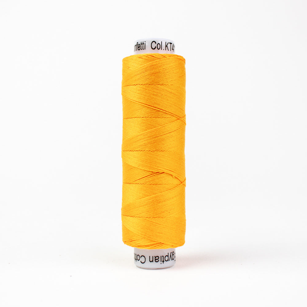 KT411 - Konfetti™ 50wt Egyptian Cotton Thread Lemon Curd WonderFil