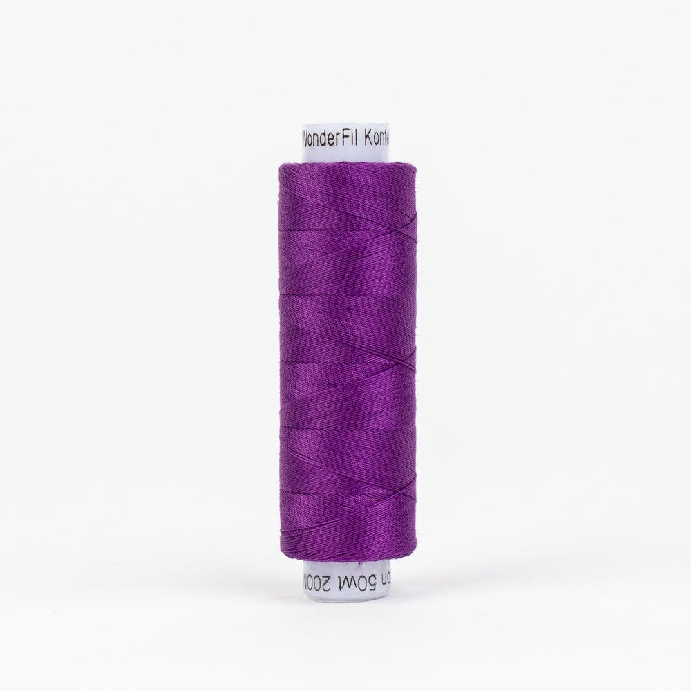 KT605 - Konfetti™ 50wt Egyptian Cotton Purple Thread WonderFil