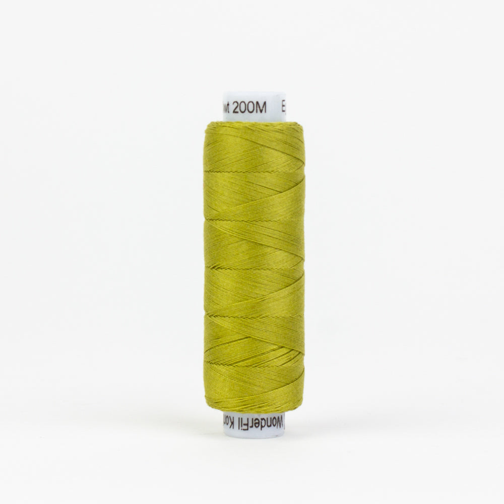 KT611 - Konfetti™ 50wt Egyptian Cotton Brass Green Thread WonderFil