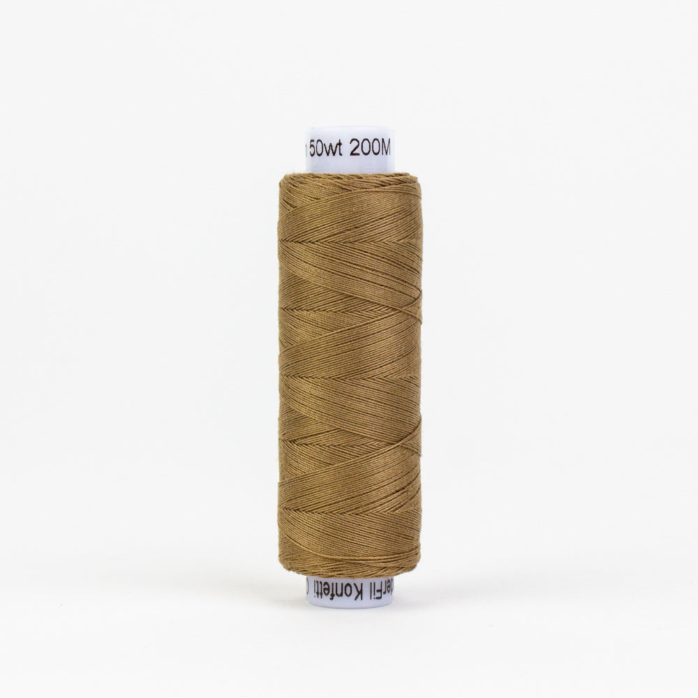 KT801 - Konfetti™ 50wt Egyptian Cotton Brown Thread WonderFil