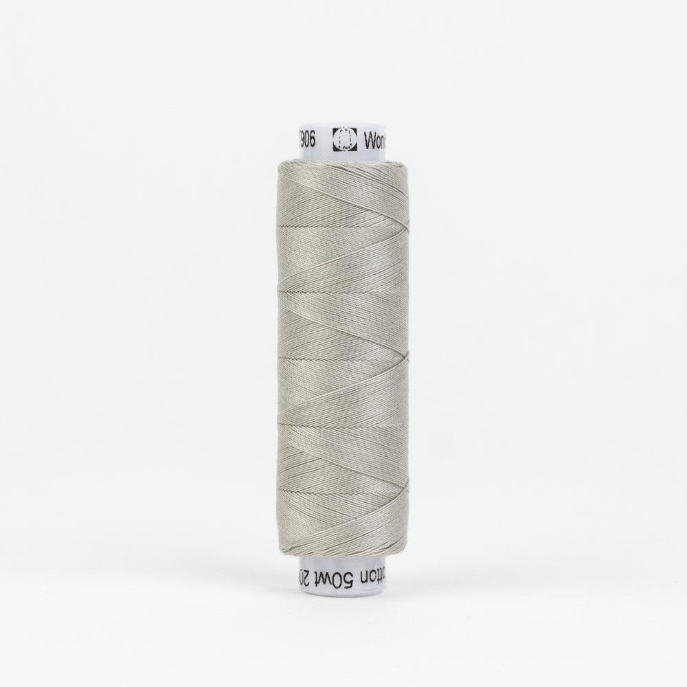 KT906 - Konfetti™ 50wt Egyptian Cotton Pale Grey Thread WonderFil