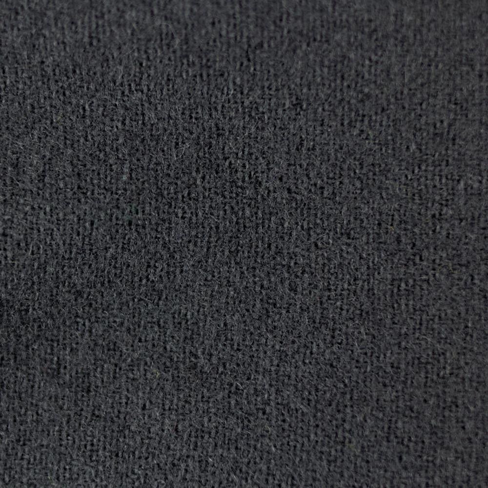 LN06 - Charcoal Merino Wool Fabric WonderFil