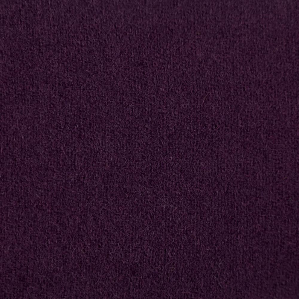 LN39 - Eggplant Merino Wool Fabric WonderFil
