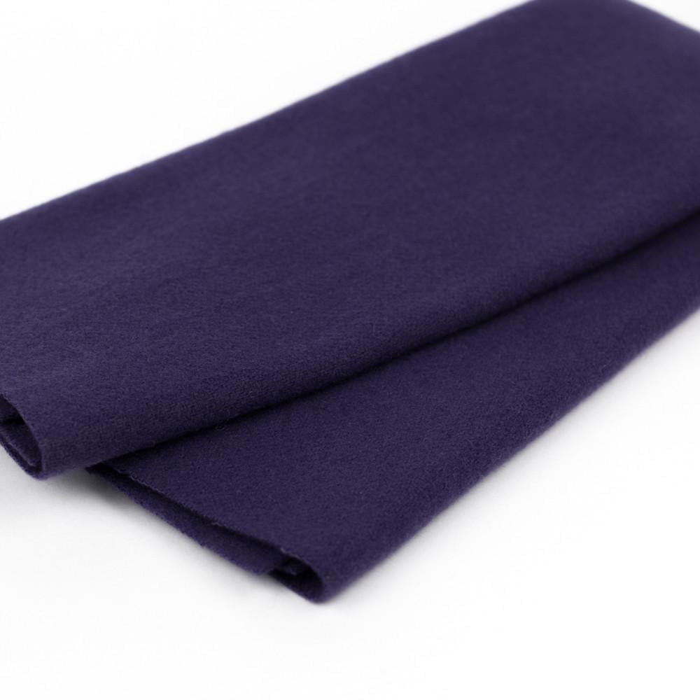 LN40 - Blue Iris Merino Wool Fabric WonderFil