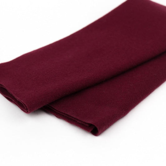 LN44 - Bordeaux Merino Wool Fabric WonderFil