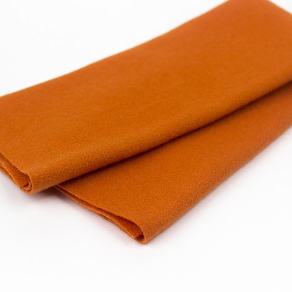LN47 - Pumpkin Merino Wool Fabric WonderFil