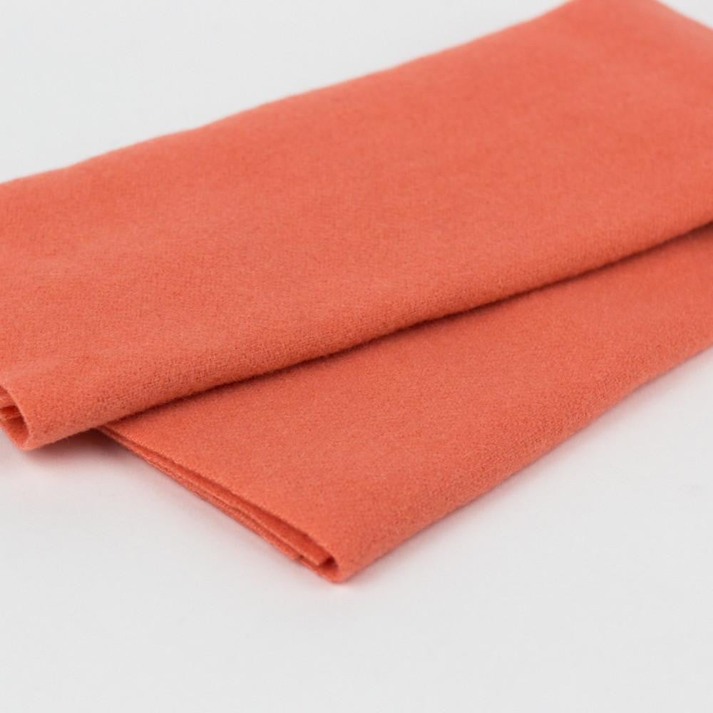LN49 - Kumquat Merino Wool Fabric WonderFil