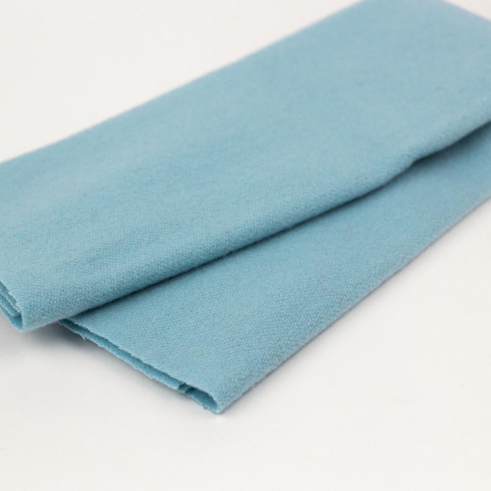 LN53 - Baby Blue Merino Wool Fabric WonderFil