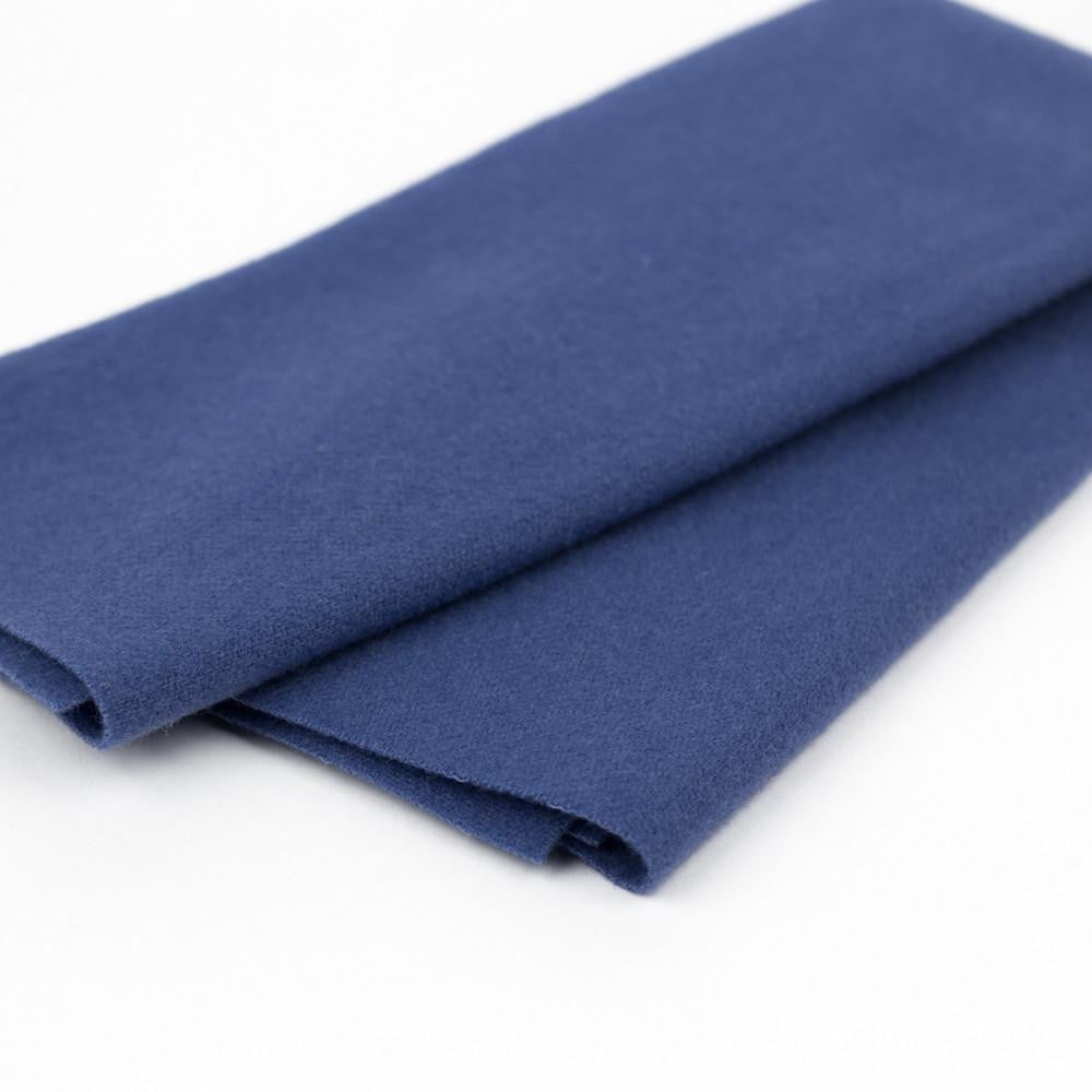 LN57 - Larkspur Blue Merino Wool Fabric WonderFil