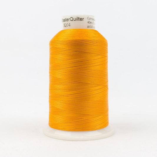 MQ04 - Master Quilter™ 40wt All Purpose Gold Orange Polyester Thread WonderFil