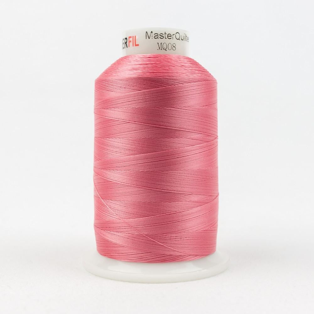 MQ08 - Master Quilter™ 40wt All Purpose Pink Polyester Thread WonderFil