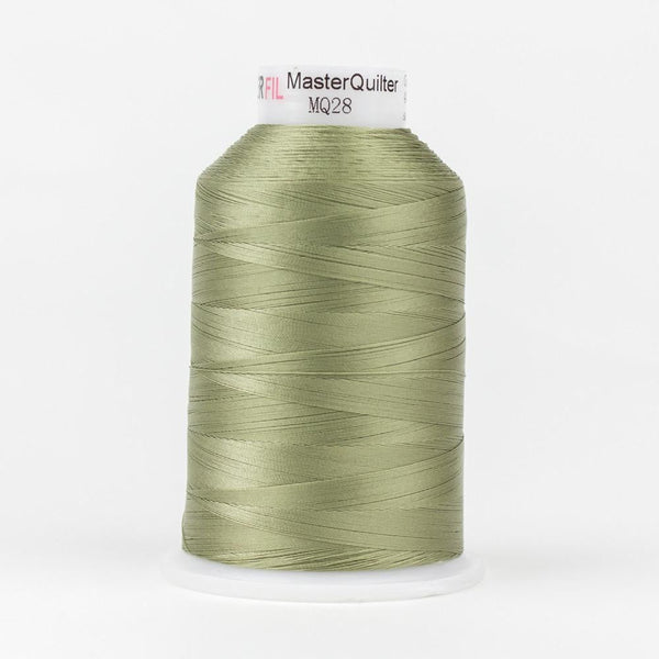 MQ28 - Master Quilter™ 40wt All Purpose Sage Green Polyester Thread WonderFil